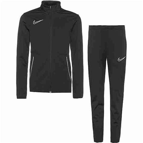 nike schwarz weiß anzug|nike trainersanzüge herren.